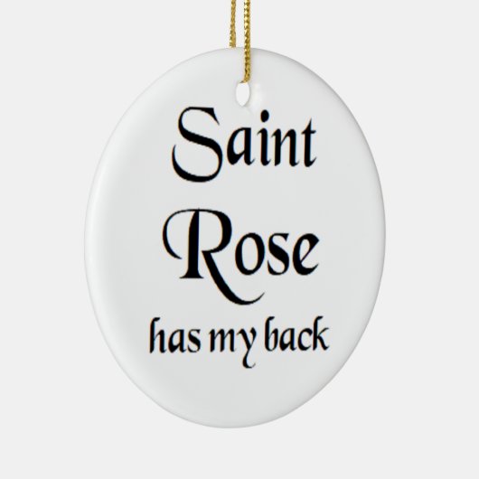 saint rose coffee mug keramik ornament (Rechts)