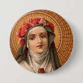 Saint-Rose Lima Button (Vorderseite)