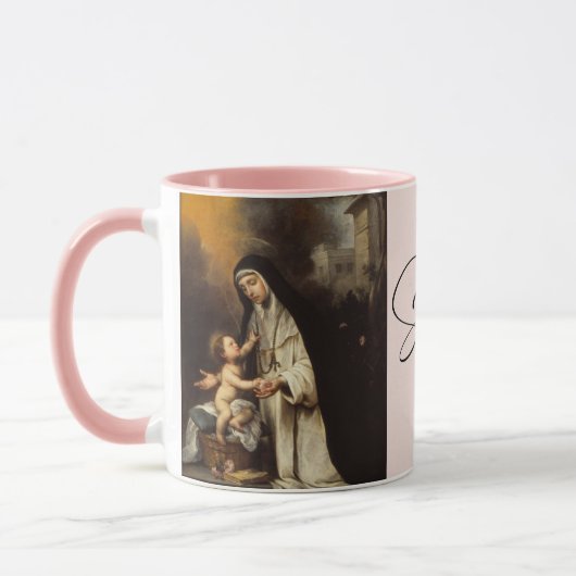 Saint Rose Lima, katholische Saint-Coffee Tasse (Links)