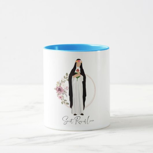 Saint Rose Lima, katholische Saint-Coffee Tasse (Zentrum)