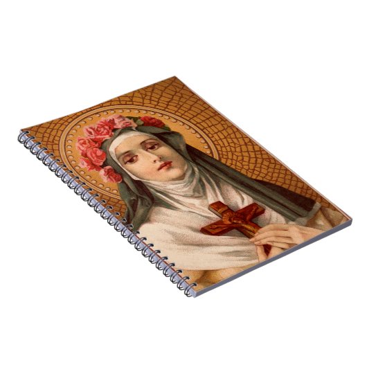Saint Rose Lima Notebook Notizblock (Rechte Seite)