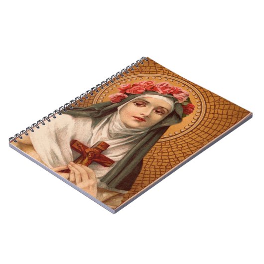 Saint Rose Lima Notebook Notizblock (Linke Seite)