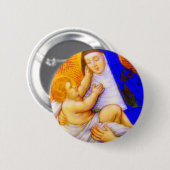SAINT ROSE OF LIMA BUTTON (Vorne & Hinten)