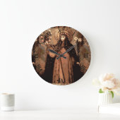 saint rose of lima große wanduhr (Zuhause)