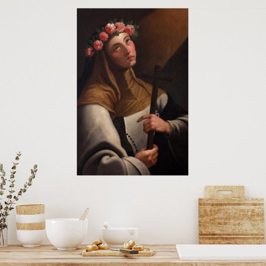 SAINT ROSE OF LIMA POSTER (Küche)