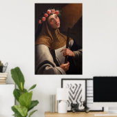 SAINT ROSE OF LIMA POSTER (Heimbüro)