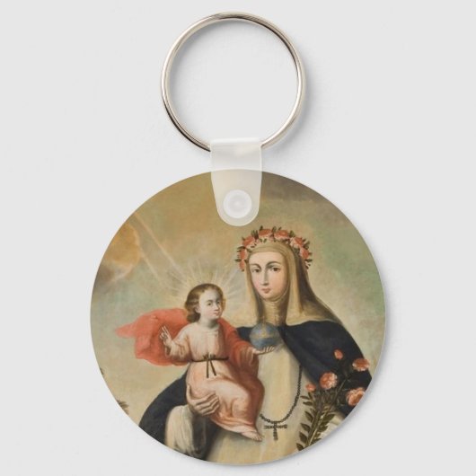 SAINT ROSE OF LIMA SCHLÜSSELANHÄNGER (Vorderseite)