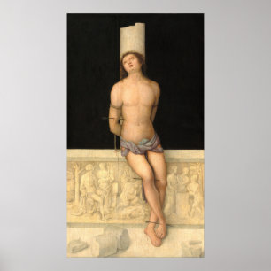 Saint Sebastian - Amico Aspertini Kunstgewerbe Poster
