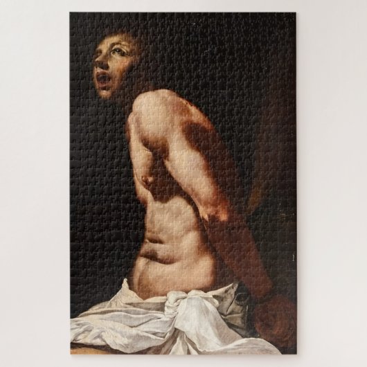 Saint Sebastian - Caravaggio Puzzle (Vertikal)