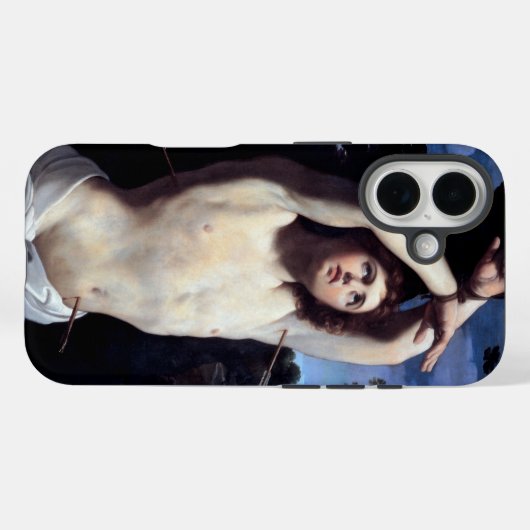 Saint Sebastian Case-Mate iPhone Hülle (Rückseite (Horizontal))