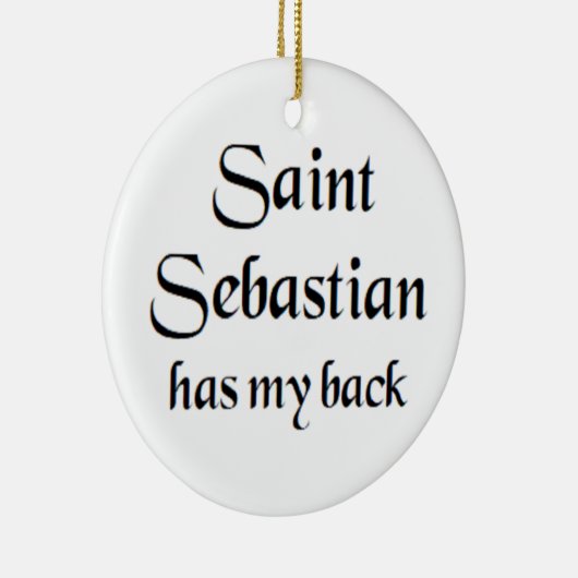 saint sebastian keramik ornament (Rechts)