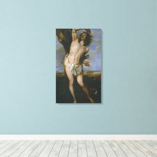 Saint Sebastian Leinwanddruck (Insitu (Holzboden))