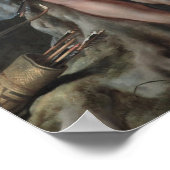 Saint Sebastian Poster (Ecke)