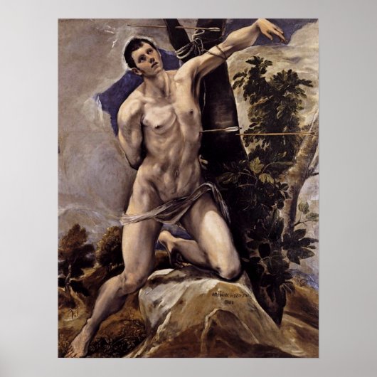 Saint Sebastian Poster (Vorne)