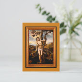 SAINT SEBASTIAN POSTKARTE (Stehend Vorderseite)