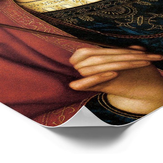 Saint Sebastian, San Sebastiano, Raphael Poster (Ecke)