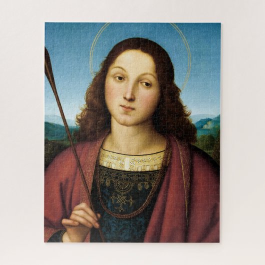 Saint Sebastian, San Sebastiano, Raphael Puzzle (Vertikal)