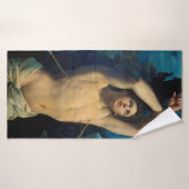 Saint Sebastian (St. Sebastian), Guido Reni Badehandtuch (Badehandtuch)