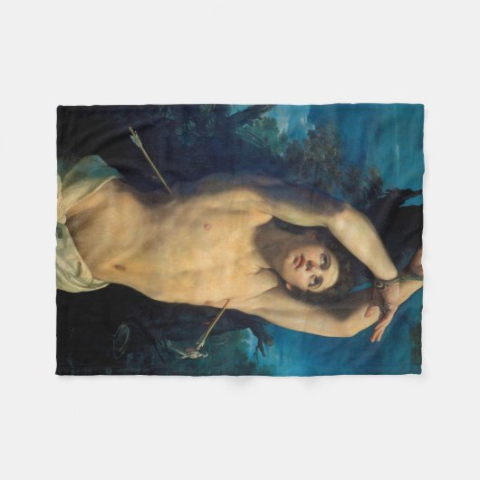 Saint Sebastian (St. Sebastian), Guido Reni Fleecedecke (Vorderseite (Horizontal))