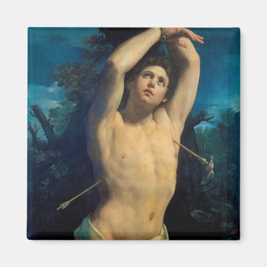 Saint Sebastian (St. Sebastian), Guido Reni Magnet (Vorne)