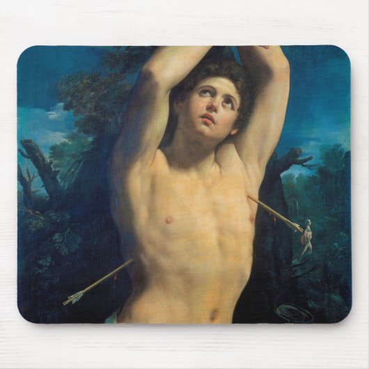 Saint Sebastian (St. Sebastian), Guido Reni Mousepad (Vorne)