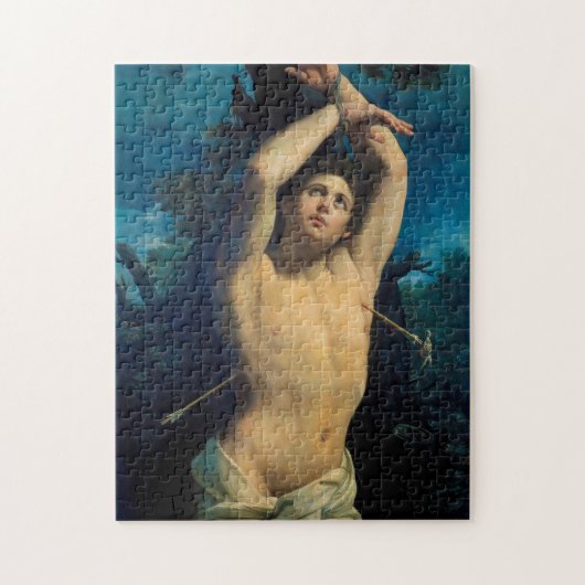 Saint Sebastian (St. Sebastian), Guido Reni Puzzle (Vertikal)