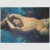 Saint Sebastian (St. Sebastian), Guido Reni Seidenpapier (Vorderseite)
