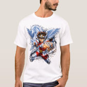 Saint Seiya Pegasus T-Shirt (Vorderseite)