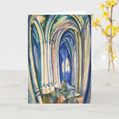 Saint-Séverin | Robert Delaunay | Karte (Gelbe Blume)