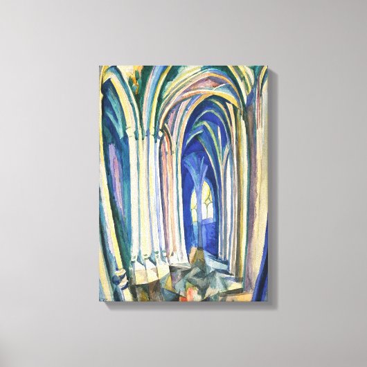 Saint-Séverin | Robert Delaunay | Leinwanddruck (Vorderseite)