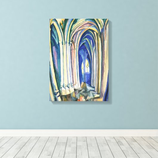 Saint-Séverin | Robert Delaunay | Leinwanddruck (Insitu (Holzboden))