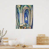 Saint-Séverin | Robert Delaunay | Poster (Küche)