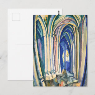 Saint-Séverin Robert Delaunay Postkarte