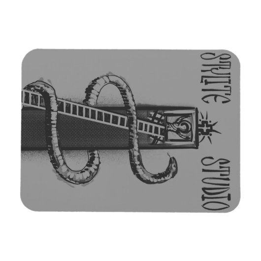 Saint Simeon, das stylite Magnet (Horizontal)