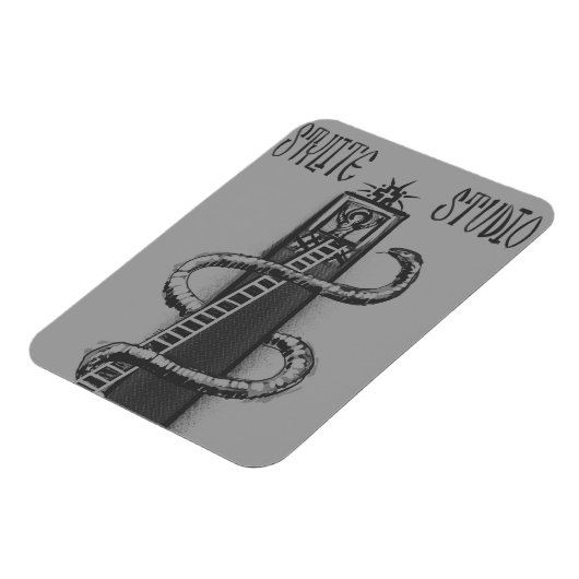 Saint Simeon, das stylite Magnet (Linke Seite)