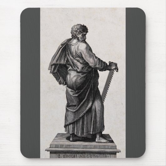 Saint Simon, Apostel und Prediger des Zealot Mousepad (Vorne)