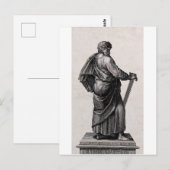 Saint Simon, Apostel und Prediger des Zealot Postkarte (Vorne/Hinten)