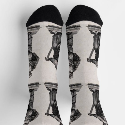 Saint Simon, Apostel und Prediger des Zealot Socken (Oben)