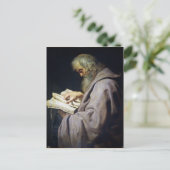Saint Simon Peter Paul Rubens Ölporträt Postkarte (Stehend Vorderseite)