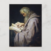 Saint Simon Peter Paul Rubens Ölporträt Postkarte (Vorderseite)