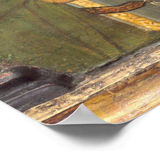 Saint Simon - Simone Martini Poster der bildenden  (Ecke)