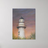 Saint Simons Island Leuchtturm - Canvas Print Leinwanddruck (Vorderseite)