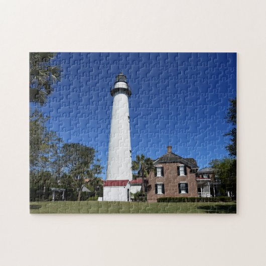 Saint Simons Island Lighthouse Puzzle (Horizontal)