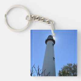Saint Simons Island Lighthouse Schlüsselanhänger