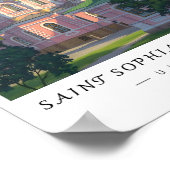 Saint Sophia Cathedral Ukraine Wall Art, Kyiv Poster (Ecke)