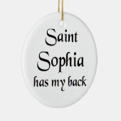 saint sophia coffee mug keramik ornament (Rechts)