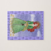 Saint St. Dymphna Jigsaw Puzzle Geschenk (Horizontal)