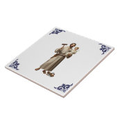 Saint St Joseph & Chiltd Jesus Religious Fliese (Seite)