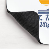 Saint St Thomas Us Jungfrau Islands Beach Caribbea Mousepad (Ecke)