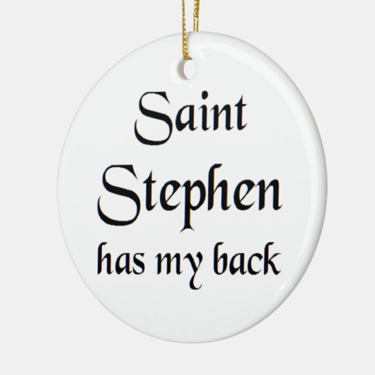 saint stephen keramik ornament (Links)